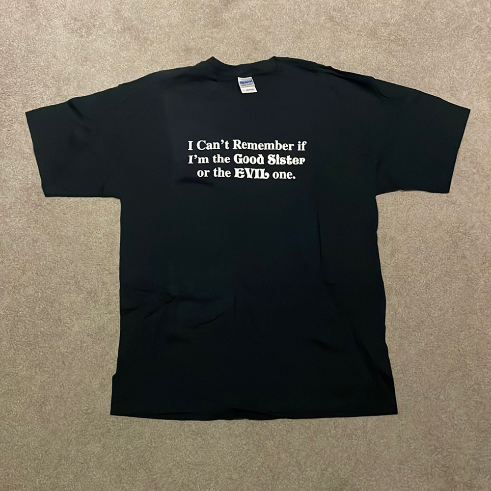 Brand New Humorous “Sisters” Tee Shirt